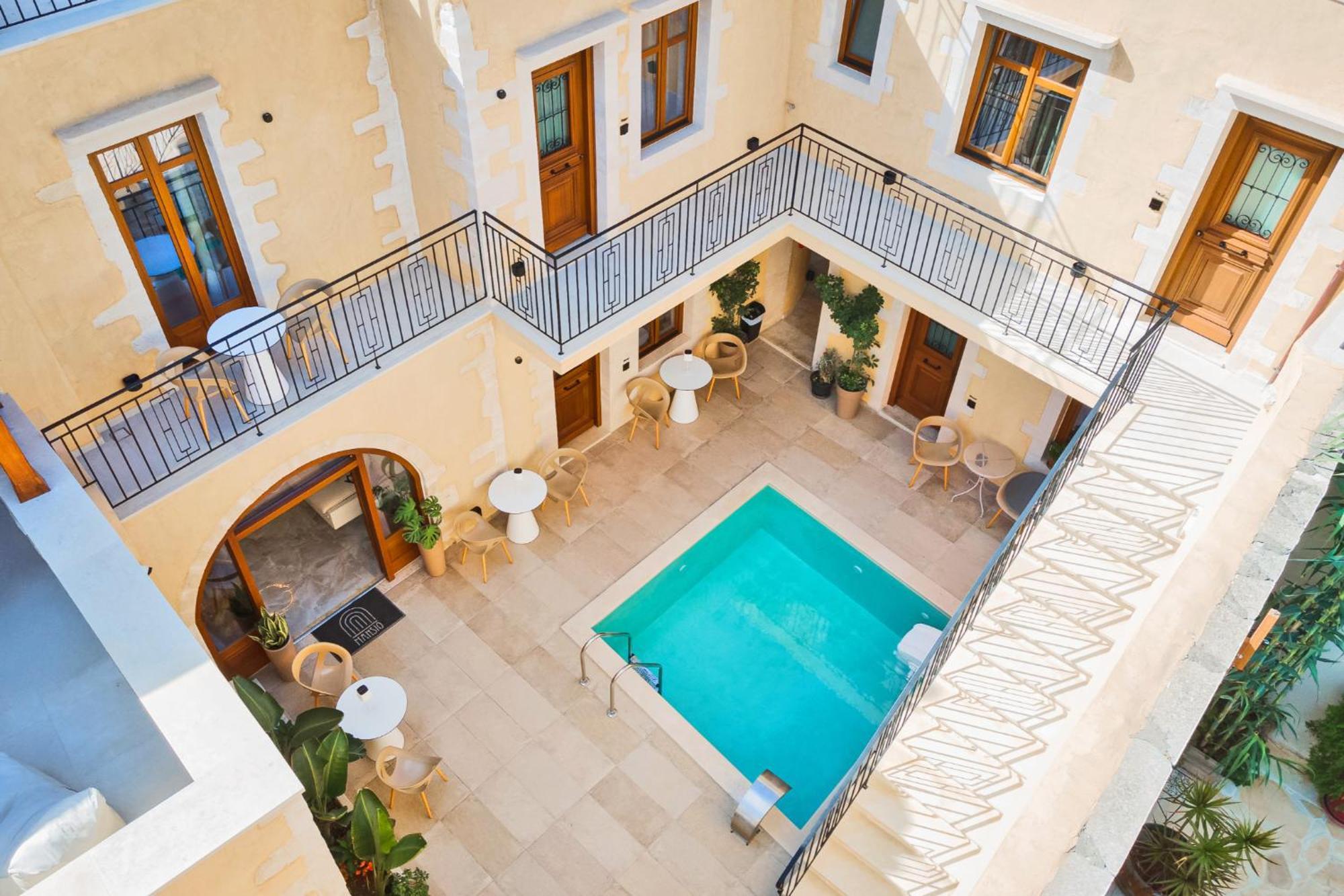 Mansio Boutique Hotel Rethymno  Bagian luar foto