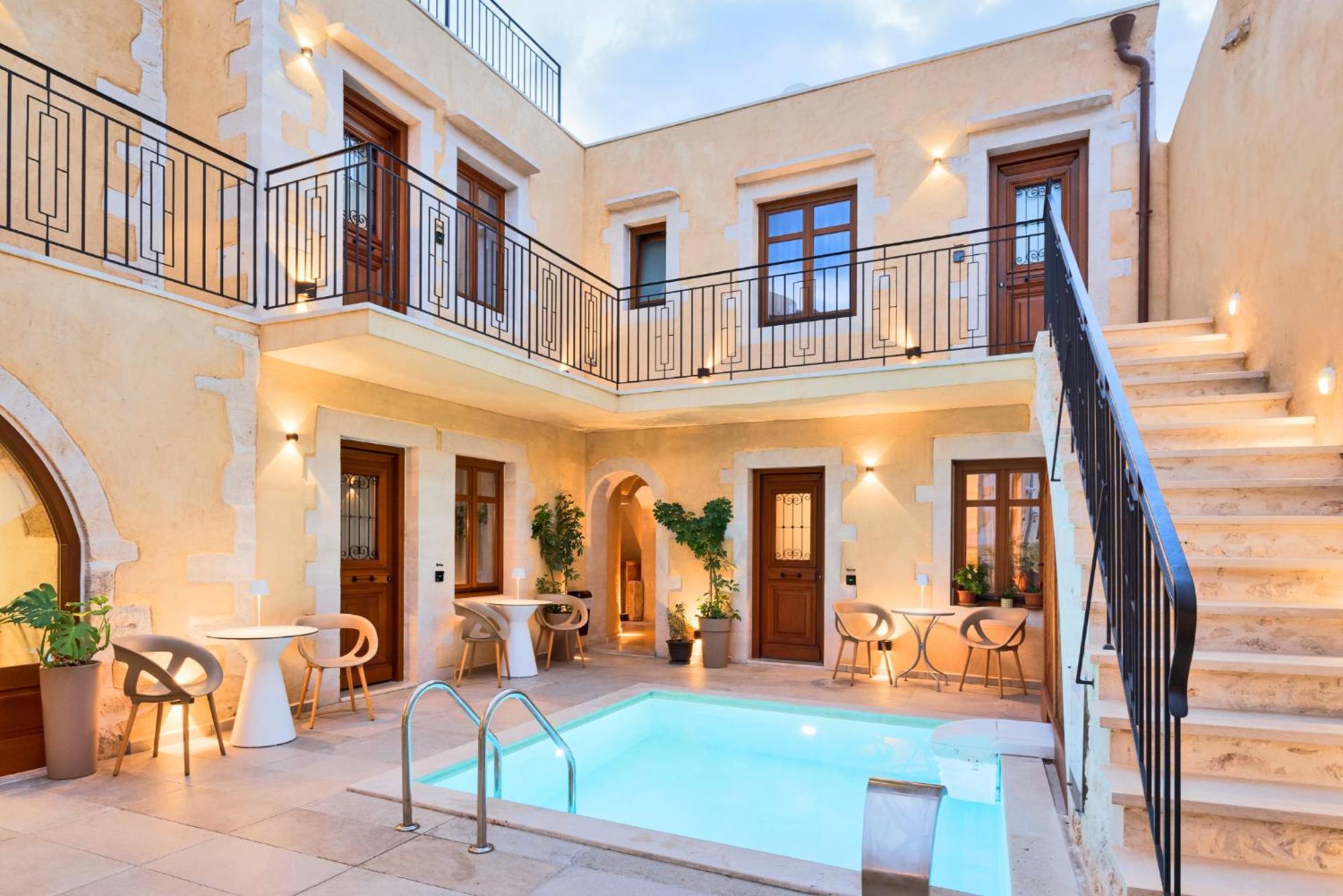 Mansio Boutique Hotel Rethymno  Bagian luar foto
