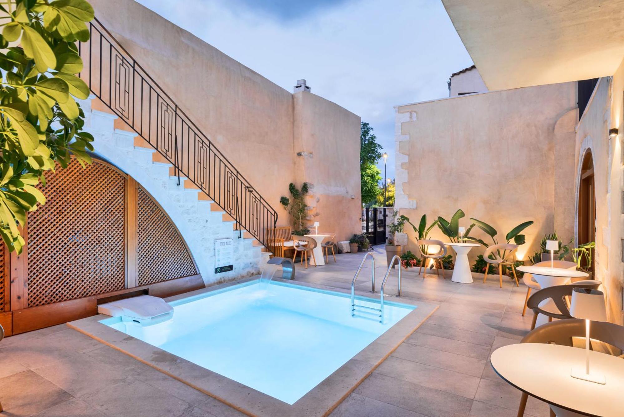 Mansio Boutique Hotel Rethymno  Bagian luar foto